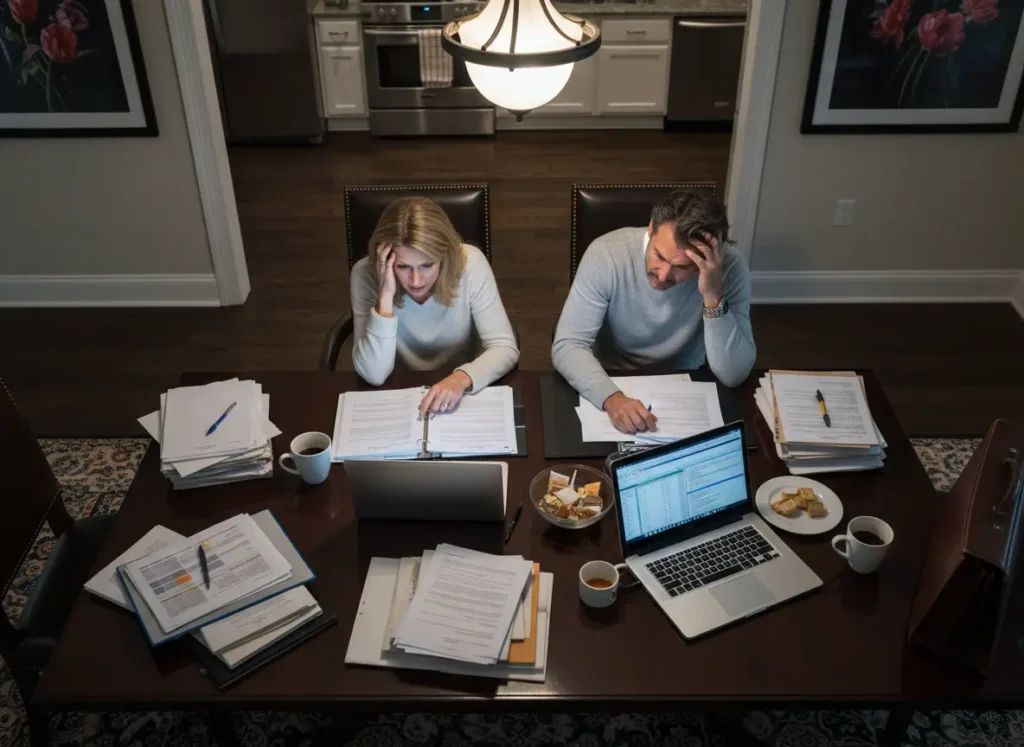 Frustrare și oboseală în planificarea unui obiectiv, momentul în care multe persoane renunță la obiective din lipsa unui Plan B